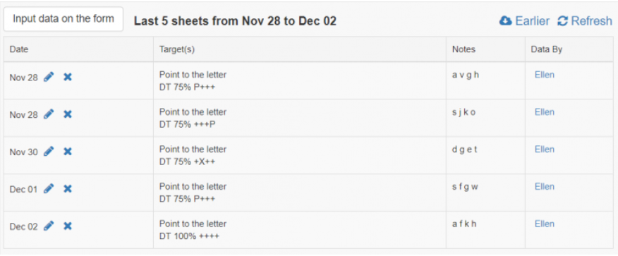 screenshot of ABA Teamwork Express